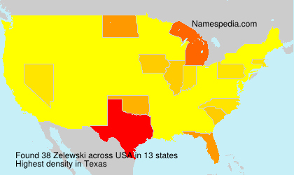 Surname Zelewski in USA Surname Zelewski in USA
