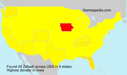 Surname Zeliadt in USA Surname Zeliadt in USA
