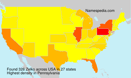Surname Zelko in USA Surname Zelko in USA