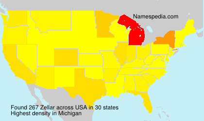 Surname Zellar in USA Surname Zellar in USA