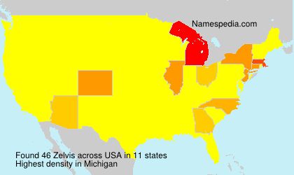 Surname Zelvis in USA Surname Zelvis in USA