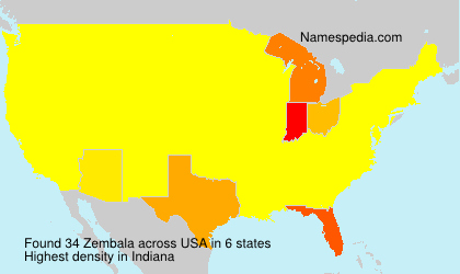 Surname Zembala in USA Surname Zembala in USA