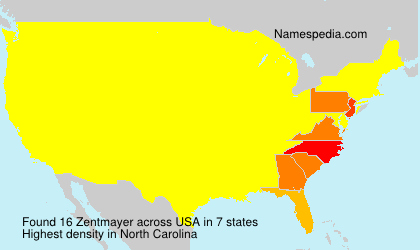 Surname Zentmayer in USA Surname Zentmayer in USA