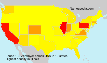 Surname Zentmyer in USA Surname Zentmyer in USA