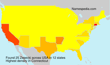 Surname Zepecki in USA Surname Zepecki in USA