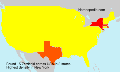 Surname Zerdecki in USA Surname Zerdecki in USA