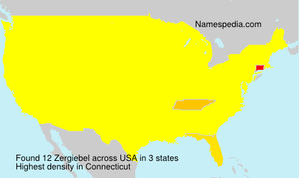 Surname Zergiebel in USA Surname Zergiebel in USA