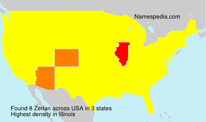 Surname Zerlan in USA Surname Zerlan in USA