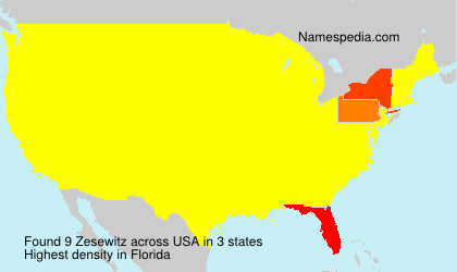 Surname Zesewitz in USA Surname Zesewitz in USA