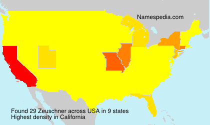 Surname Zeuschner in USA Surname Zeuschner in USA