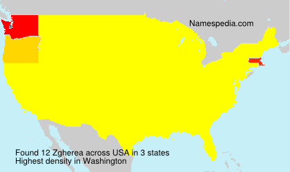 Surname Zgherea in USA Surname Zgherea in USA