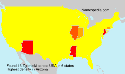 Surname Zglenicki in USA Surname Zglenicki in USA