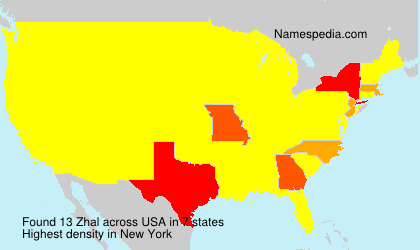 Surname Zhal in USA Surname Zhal in USA