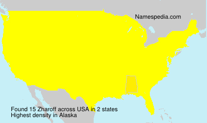 Surname Zharoff in USA Surname Zharoff in USA