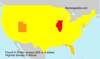 Surname Zhdan in USA Surname Zhdan in USA