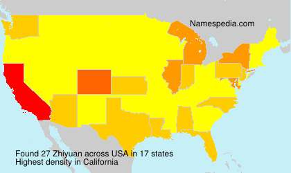 Surname Zhiyuan in USA Surname Zhiyuan in USA