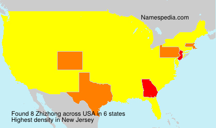 Surname Zhizhong in USA Surname Zhizhong in USA
