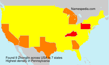 Surname Zhonglin in USA Surname Zhonglin in USA