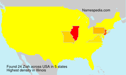Surname Ziah in USA Surname Ziah in USA