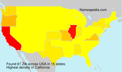 Surname Zib in USA Surname Zib in USA