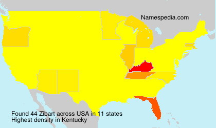 Surname Zibart in USA Surname Zibart in USA