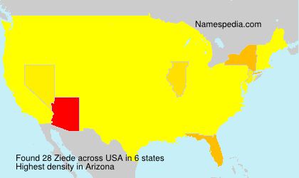 Surname Ziede in USA Surname Ziede in USA