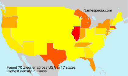 Surname Ziegner in USA Surname Ziegner in USA