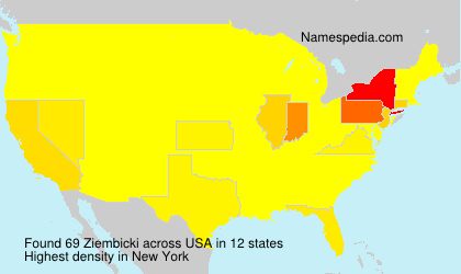 Surname Ziembicki in USA Surname Ziembicki in USA