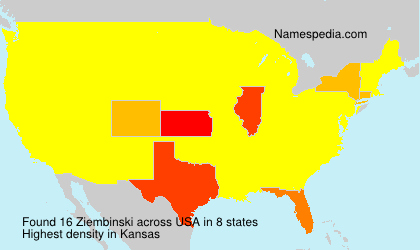 Surname Ziembinski in USA Surname Ziembinski in USA
