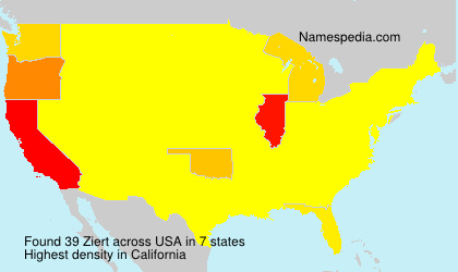 Surname Ziert in USA Surname Ziert in USA