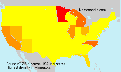 Surname Zifko in USA Surname Zifko in USA