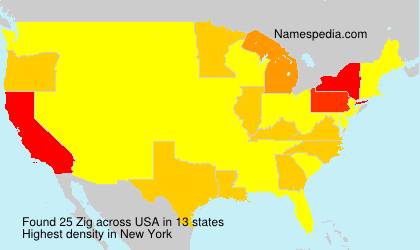 Surname Zig in USA Surname Zig in USA