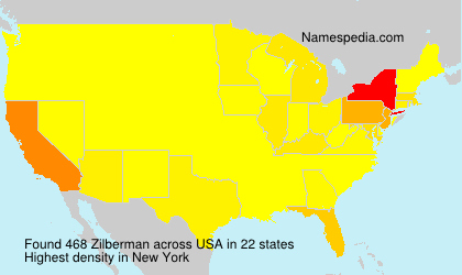 Surname Zilberman in USA Surname Zilberman in USA