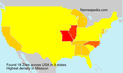Surname Ziles in USA Surname Ziles in USA