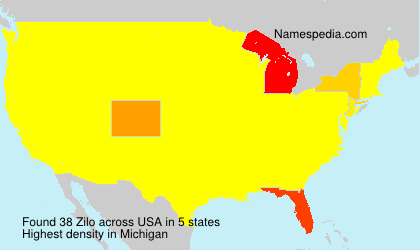 Surname Zilo in USA Surname Zilo in USA