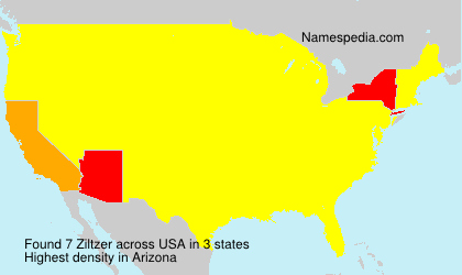 Surname Ziltzer in USA Surname Ziltzer in USA