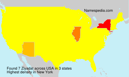 Surname Ziyadat in USA Surname Ziyadat in USA