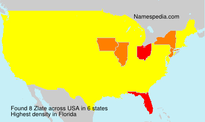 Surname Zlate in USA Surname Zlate in USA
