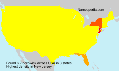 Surname Zloccowick in USA Surname Zloccowick in USA
