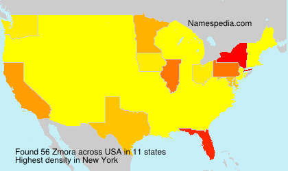 Surname Zmora in USA Surname Zmora in USA