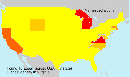 Surname Zobair in USA Surname Zobair in USA