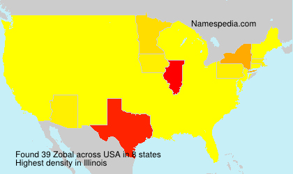 Surname Zobal in USA Surname Zobal in USA
