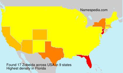 Surname Zobeida in USA Surname Zobeida in USA