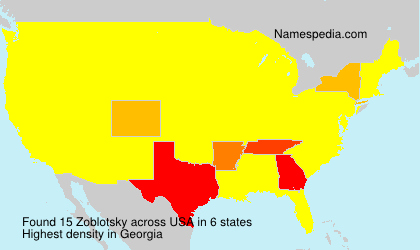 Surname Zoblotsky in USA Surname Zoblotsky in USA