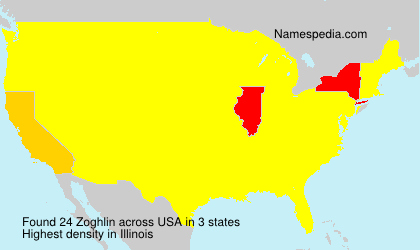 Surname Zoghlin in USA Surname Zoghlin in USA
