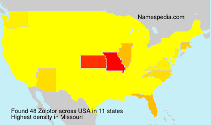 Surname Zolotor in USA Surname Zolotor in USA