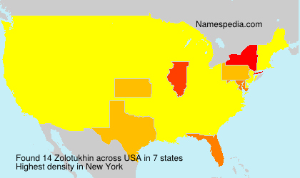 Surname Zolotukhin in USA Surname Zolotukhin in USA