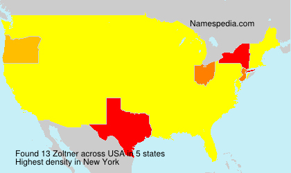 Surname Zoltner in USA Surname Zoltner in USA