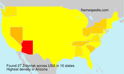 Surname Zolyniak in USA Surname Zolyniak in USA