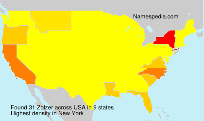 Surname Zolzer in USA Surname Zolzer in USA
